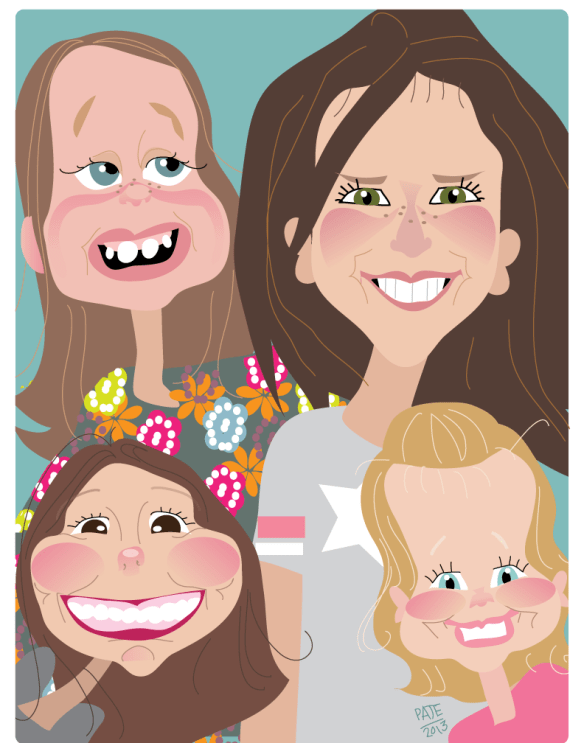 Here's a fun father's day gift drawing I did today