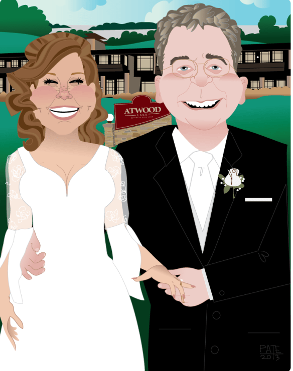 Wedding drawing
